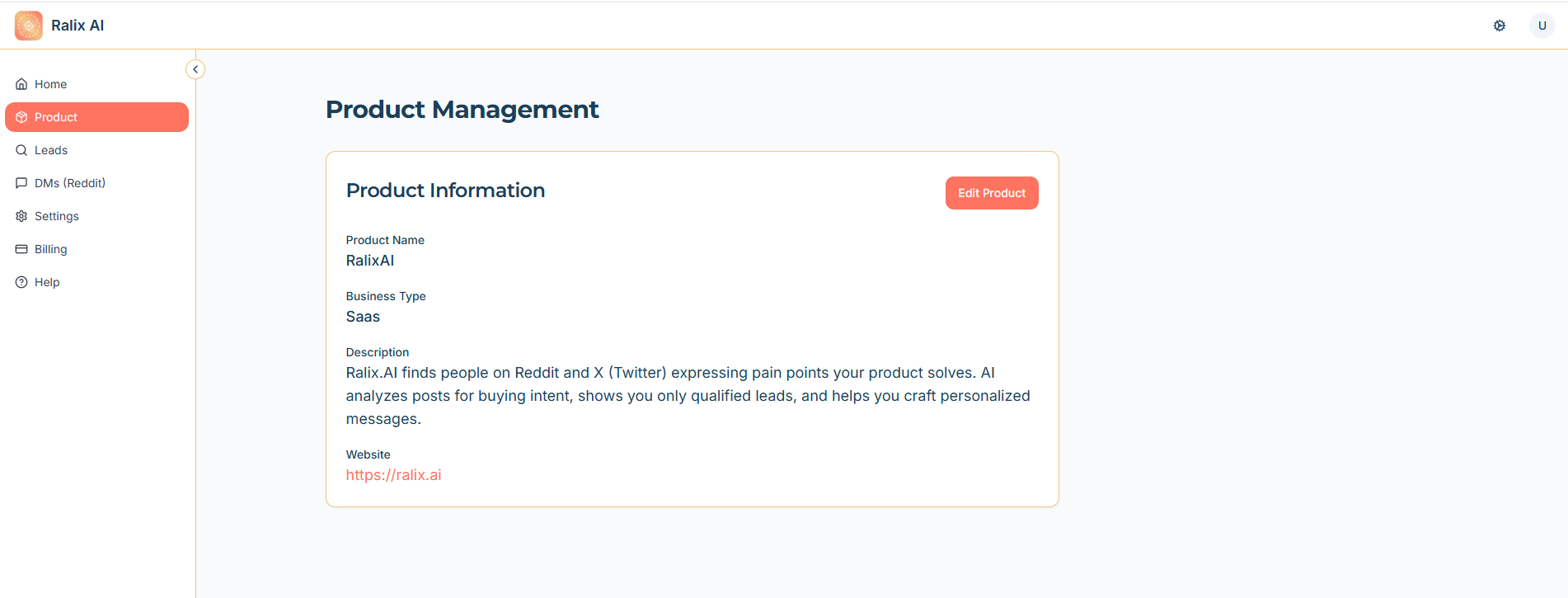 Step 1: Tell Us What You Sell